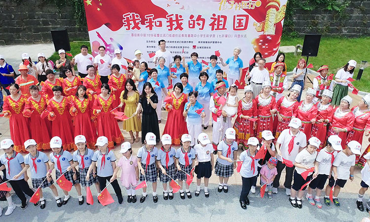 玄武門街道“快閃活動”拍攝花絮